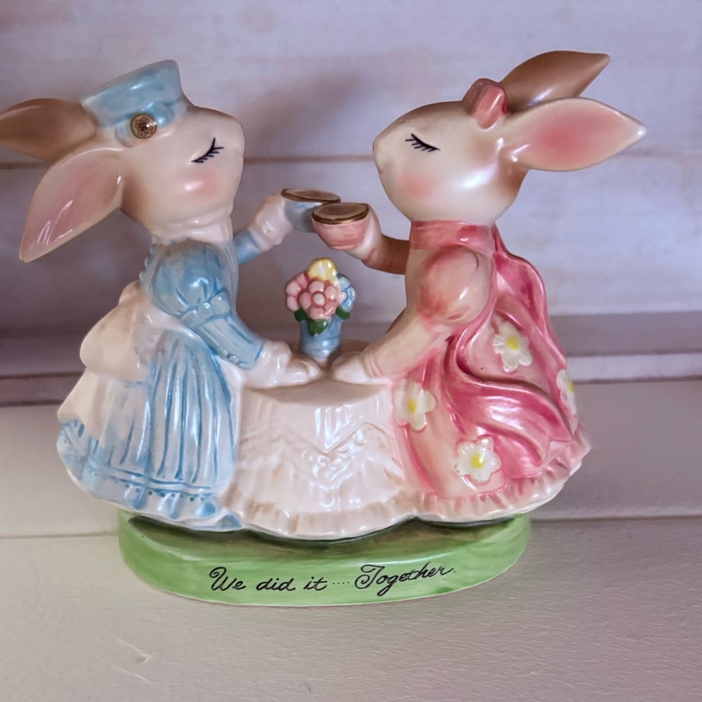Avon Cherished Moments Bunny Figurine